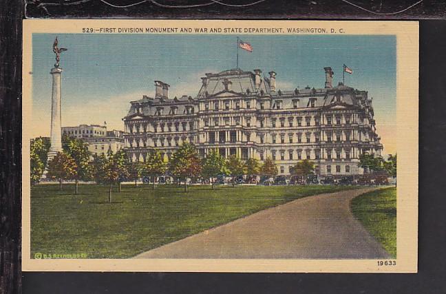 War and State Department,Washington,DC Postcard 