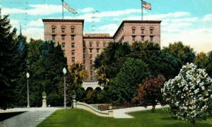 Vintage Hotel Senator, Sacramento, Calif. Postcard P167