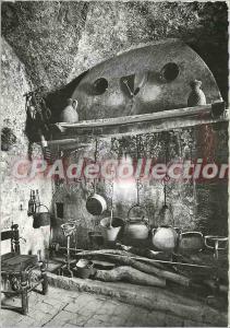 Modern Postcard Roquebrune Village feudal castle old kitchen