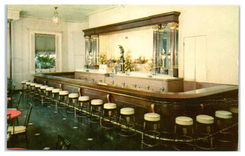 1950s El Floridita, Cocktail Bar, Havana, Cuba Hemingway Postcard