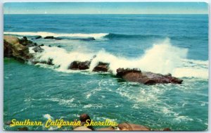 Postcard - Southern California Shoreline - California