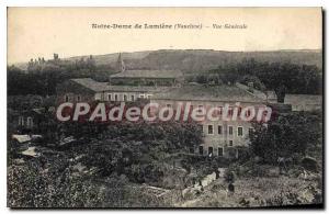 Old Postcard Notre Dame De Lumiere Vue Generale