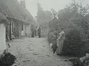 France Sotteville Sur Mer UNE CHAUMIERE c1905 Postcard