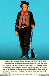 William H Bonney Billy The Kid