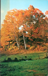 POSTCARD. U.S.A . NEW ENGLAND. Posted to Flint Michigan.