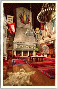 The Banquet Hall Biltmore Estate House & Gardens North Carolina NC Postcard