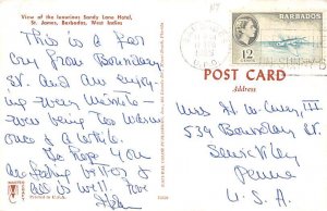 Sandy Lane Hotel St. James Barbados West Indies Postcard