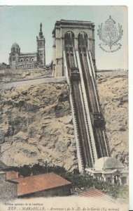 France Postcard - Marseille Ascenseurs de N.D de la Garde - Ref 18385A