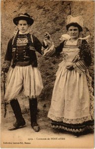 CPA Costumes de Pont Aven FRANCE (1026539)