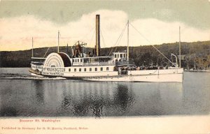 MT Washington River Steamship Winnipesaukee Flagship Corporation Steamer Ship 