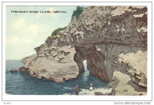 Fisherman's Bridge La Jolla,California,PU-1912