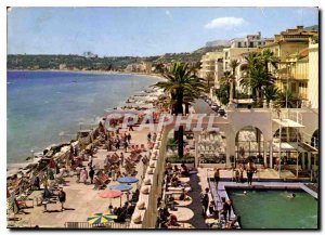 Modern Postcard The wonderful sites of the French Riviera Menton The Casino P...
