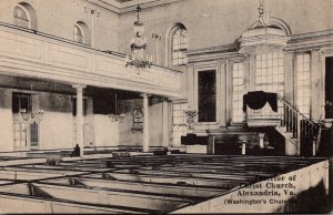 Virginia Alexandria Christ Church Interior