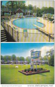 Maryland Baltimore Hawkins Motel Swimming Pool