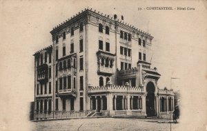 Algeria Constantine Hotel Cirta vintage postcard