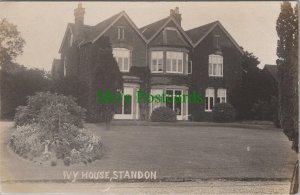 Staffordshire Postcard - Ivy House, Standon SW5703