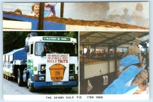 DENBY DALE, West Yorkshire UK ~Worlds Largest BICENTERARY PIE 1988~4x6 Postcard