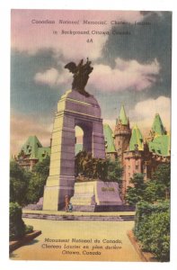 Canadian National Memorial, Chateau Laurier, Ottawa, Ontario,