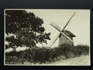 Isle of Wight BEMBRIDGE The Old Windmill c1940s RP Postcard