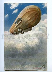 205558 GERMANY AVIATION airship dirigible STOVHASE TUCK #978