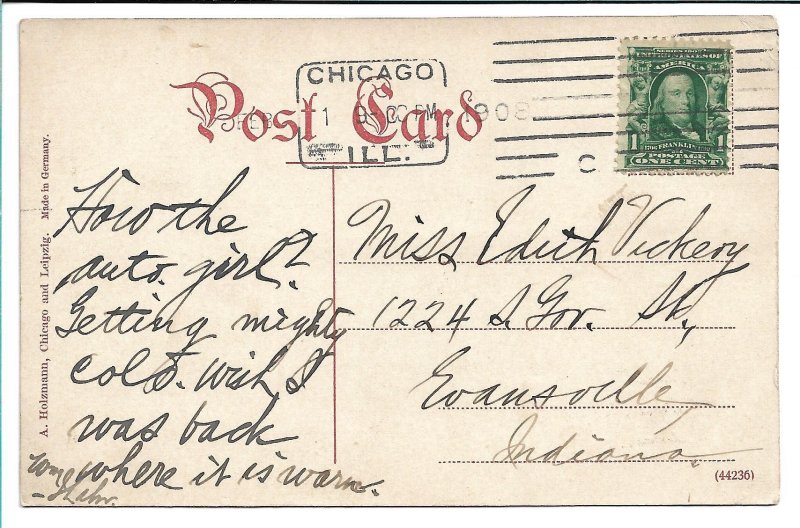 Chicago, IL - Douglas Monument - 1908