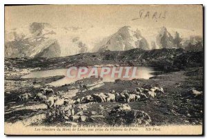 Postcard Old Surroundings Oysans Grave in the Hautes Alpes