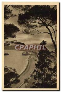 Postcard Old Nice Panorama pris du Chateau