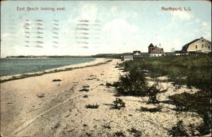 Northport Long Island New York NY East Beach Postcard