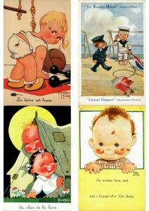 ARTIST SIGNED ILLUSTRATEUR CHILDREN HUMOUR HUMOUR 150 CPA with BETTER Pre-1940