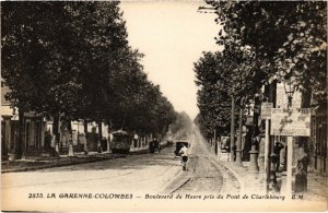 CPA AK La GARENNE-COLOMBES - Boulevard du Havre pris du Pont de (987010)