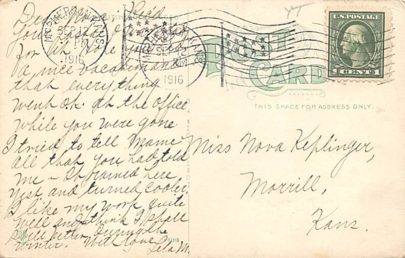 Main Street looking north McPherson Kansas