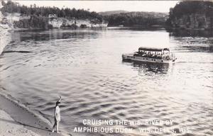 Cruising The Wisconsin River By Amphibious Duck Wisconsin Dells Wisconsin Rea...