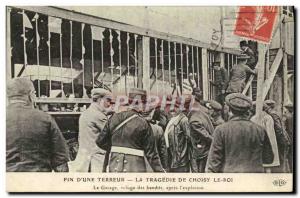 Old Postcard Police Detective Ending terror & # 39A The tragedy of Choisy le ...