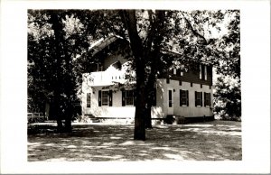 Real Photo Postcard Swiss Chalets Rapid Canyon, Rapid City, South Dakota~131498