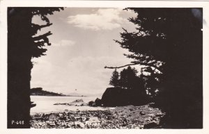 RP; Silhouetted Gateway to KODIAK, Alaska, 30-40s