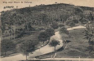 Indonesia Weg naar Boven te Sabang Atjeh 06.24