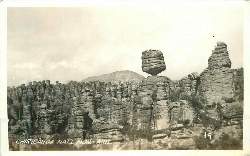 Arizona Chiricahua National Park #19 RPPC Photo Postcard 22-4503