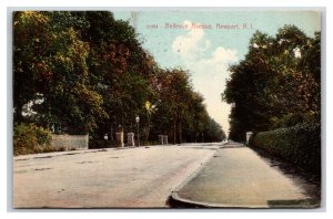 Bellevue Avenue Street View Newport Rhode Island RI 1910 DB Postcard R15