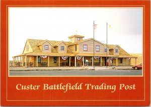 Trading Post Old Fort Custer Battlefield Montana Postcard