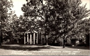 Real Photo Postcard Canyon Inn McCormick's Creek State Park Spencer Indiana~1453