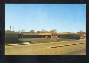 SHAMROCK TEXAS ROUTE 66 RAMBLER MOTEL VINTAGE ADVERTISING POSTCARD RT.