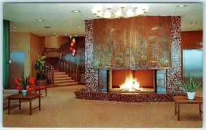 SEATTLE, Washington WA  Retirement Home  BAYVIEW MANOR Main Lounge Postcard
