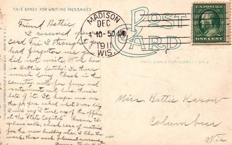 Madison,WI From Lake Side