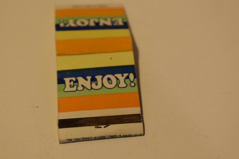 Jno. H. Swisher & Son Inc. King Edward Cigars Matchbook Cover