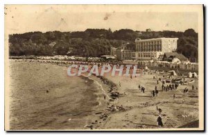 Old Postcard Perros Guirec Valencia on his Pognes His Swiss Rhone