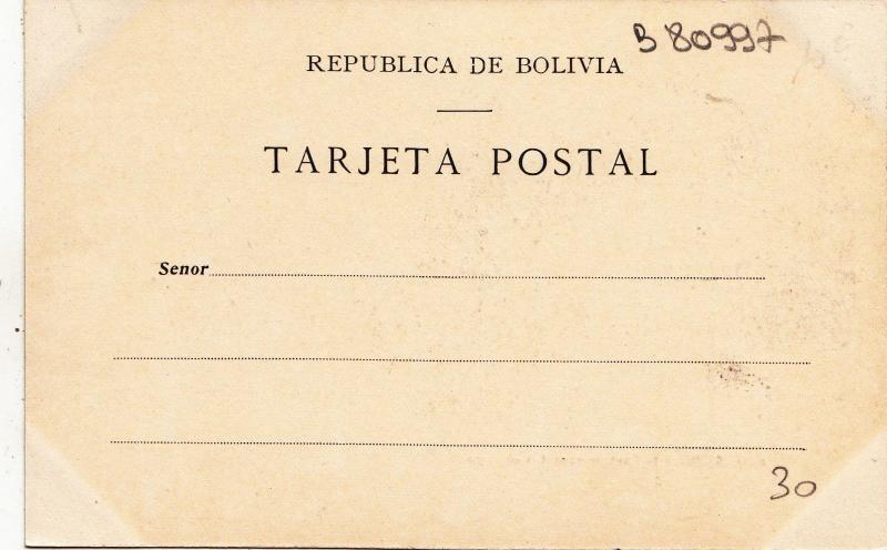 B80997 rio mapiri compostura del cayapo  bolivia  front/back image