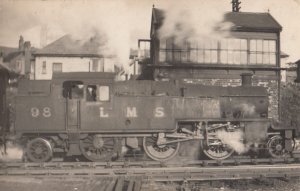 LMS 3P Class no 98 2-6-2T Antique Train Photo