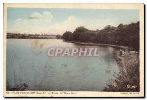 Postcard Old Neuvy Grandchamp S and L Etang de Beauchamp