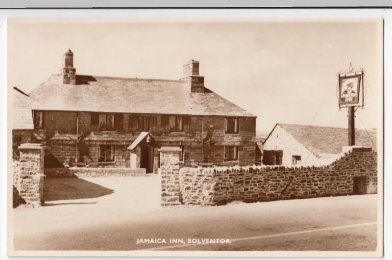 Cornwall; Jamaica Inn, Bolventor RP PPC, c 1960's, Unposted, By Chas Woolf 