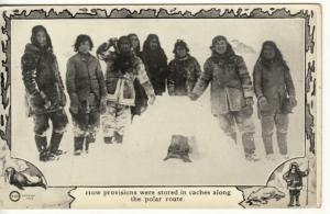 NORTH POLE EXPLORERS  COOK and PEARY  1909 postcard 15